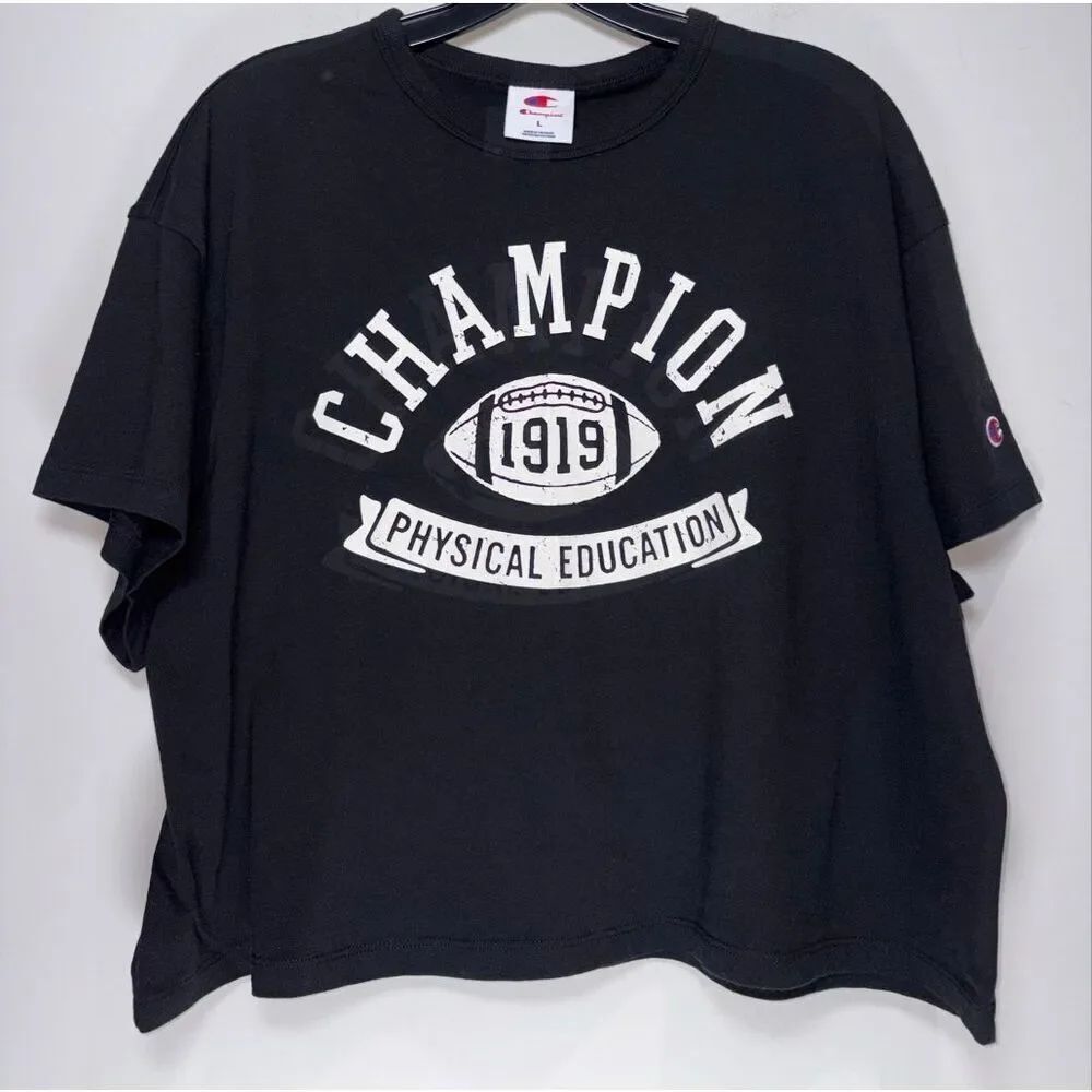 Champion crop top size large